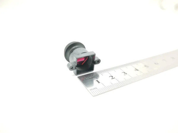 Lens of automotive electronic rearview mirror